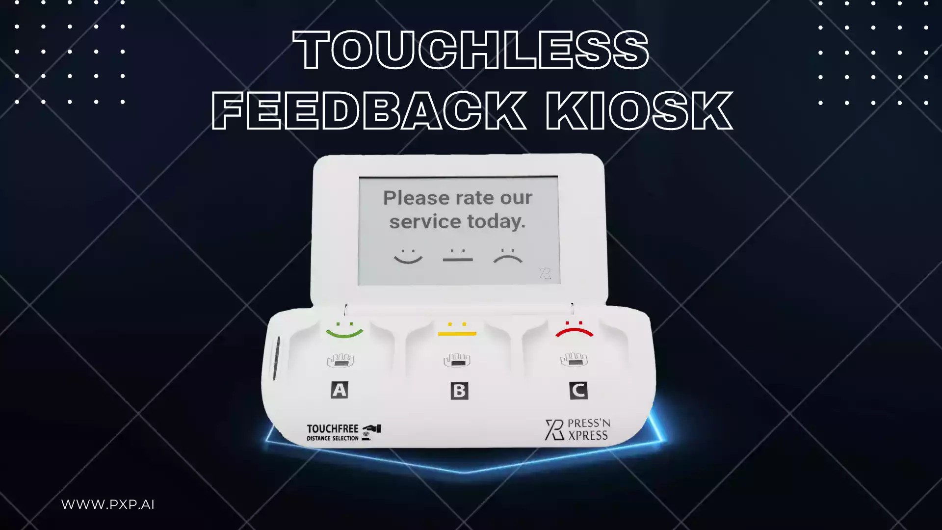 ROI of Press'nXPress Touchless Smiley Feedback Kiosk